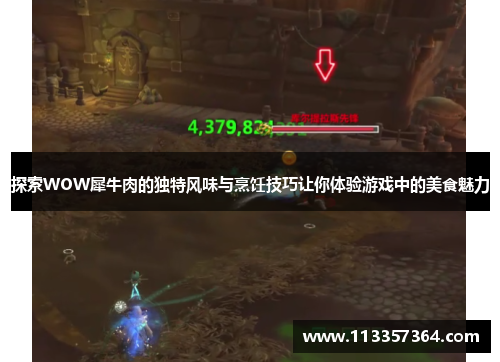 探索WOW犀牛肉的独特风味与烹饪技巧让你体验游戏中的美食魅力